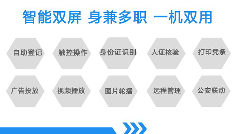 機(jī)關(guān)政務(wù)寫字樓電信移動(dòng)大廳博奧智能雙屏自助訪客一體機(jī)來(lái)訪人員登記管理系統(tǒng)
